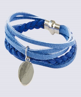 PUBCB-Elegant bracelet bleu tresse.jpg